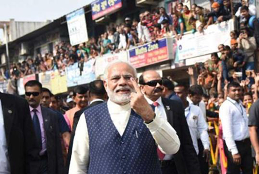 Congress Accuses PM Modi Of Violating Model Code By Taking Out Roadshow In  Gujarat