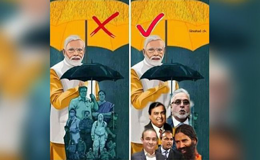 Modi vs Vijayan: Kerala Artist's Covid-19 Poster Praising CM Turns into  Political Meme Fest - News18