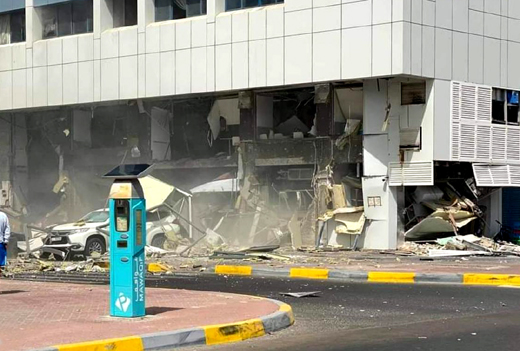 KFC explosion abu dhabi