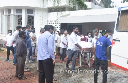 BA Mohiudeen funeral