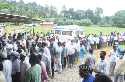 BA Mohiudeen funeral