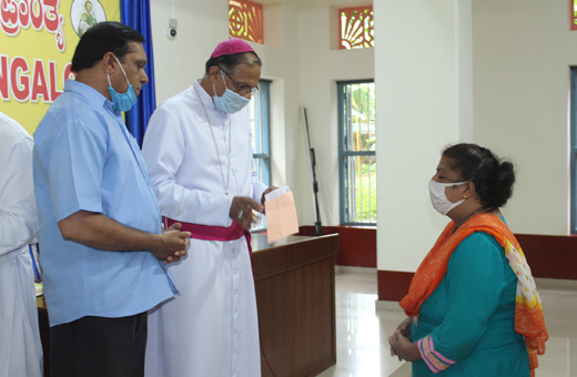 Mangalore diocese aid to needy