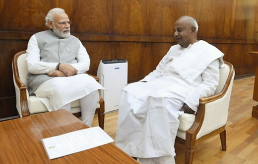 modi deve gowda meet