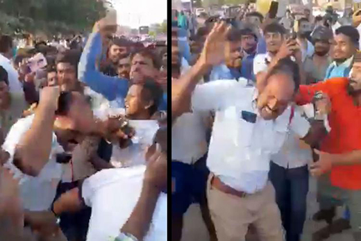 Mysore-cop-attacked