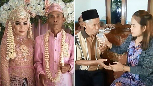 78-year-old Indonesian man married to 17-year-old girl has divorced her ...