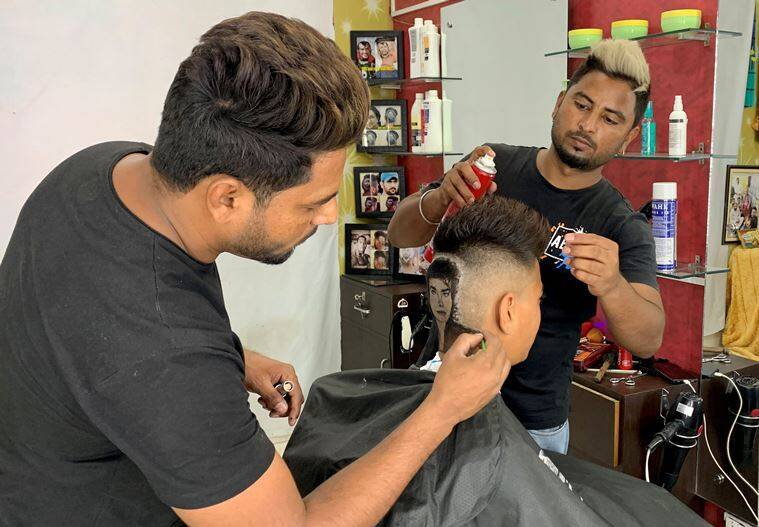 Punjabi barber siblings turn heads into canvasses by giving unusual ...