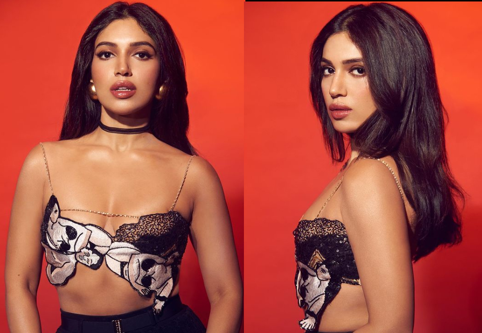 Samantha Ruth Prabhu flaunts her sexy curves in black bra, printed pants