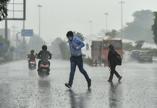 Heavy rains