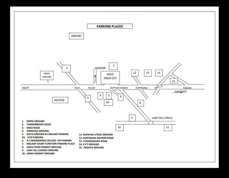 Modi programme parking details