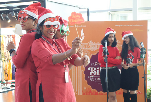 Christmas at Mangaluru International Airport