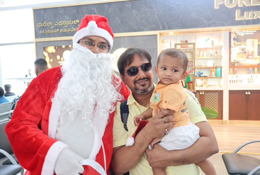 Christmas at Mangaluru International Airport