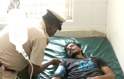 Dalit man assaulted by Muslim fanatics in Davanagere