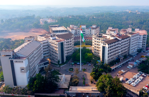 Nitte University flagpole