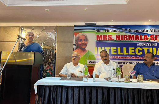 Nirmala Sitharaman in Udupi