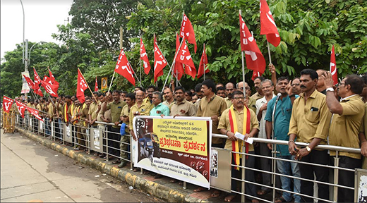 auto drivers protest