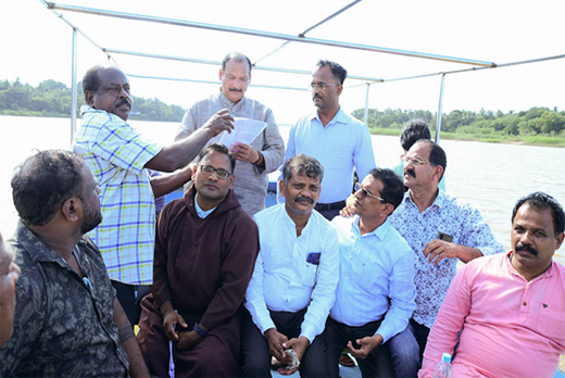 sand mining in Pavoor Uliya