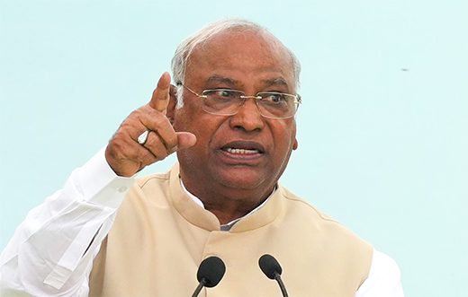 Kharge attacks Modi