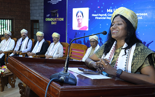 Sahyadri College Hosts 14th Graduation Ceremony