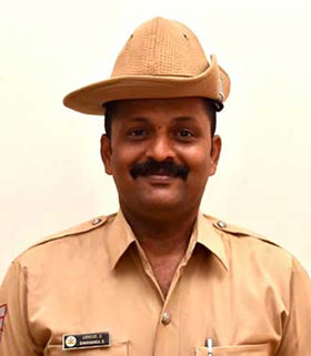 Udupi head constable Shivananda B 