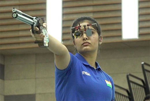 Shooting prodigy Manu Bhakar