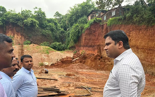 landslide-affected Kavoor gudde