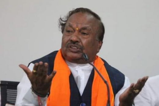 Eshwarappa firm on contesting LS poll