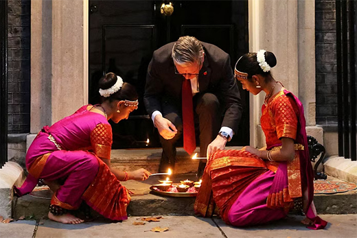 Diwali party hosted by UK PM