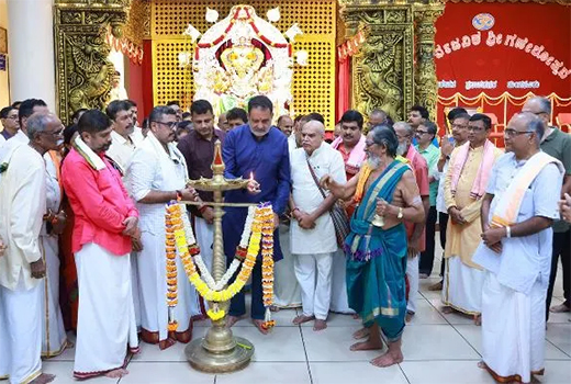 Ganeshotsava begins at Sanghaniketan