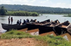 Officials raid illegal sand mining site in Mangaluru, seize boats and equipment