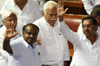 H D Kumaraswamy wins trust vote after BJP walks out of Assembly
