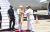 Prime Minister Narendra Modi arrives at MIA