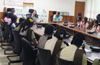 Girl students interact with district-level women officers under Prerana