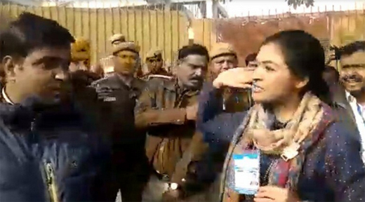 Candidate Alka Lambas slap starts Congress-AAP fight at polling station