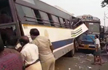 Andhra bus collides head-on with another, then gets hit by truck in Vizianagaram; 5 killed