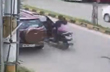 Bengaluru biker crashes into open car door, gets run over by another vehicle