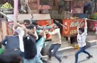 UP Chaat sellers fight over customers with rods and sticks, Watch