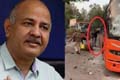 BJP used police to set buses afire during Delhi protest: Manish Sisodia