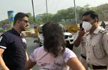 Stopped for no masks, Delhi couple abuses cops, calls them beggars, video goes viral