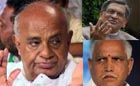 FIR against Deve Gowda, S M Krishna, Yeddyurappa