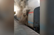 Fire on board Delhi-Lucknow Shatabdi Express at Ghaziabad station, all passengers safe