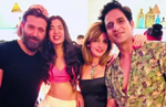 Hrithik-Saba, Sussanne-Arslan pose for a picture together in Goa, fans call it mixed biryani’