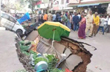 Road collapses in Hyderabad, pulls in vegetable carts, cars in Goshamahal