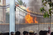 Andhra Ministers house set on fire amid violence over renaming district