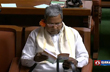 Karnataka Congress leaders sport flowers in ear during budget presentation