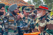 PM Modi meets soldiers in J-K’s Nowshera on Diwali