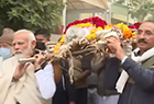 PM Modi performs last rites of his Mother in Gandhinagar