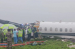 Private jet skids, crashes at Mumbai airport amid rain, 8 injured, Watch