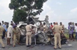 10, including 2 minors, killed as car collides with bus in Mysuru