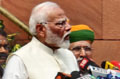 Modi begins parliament session with ’Emergency’ swipe at Congress