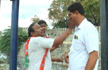 Karnataka BJP leader slaps cop during protest